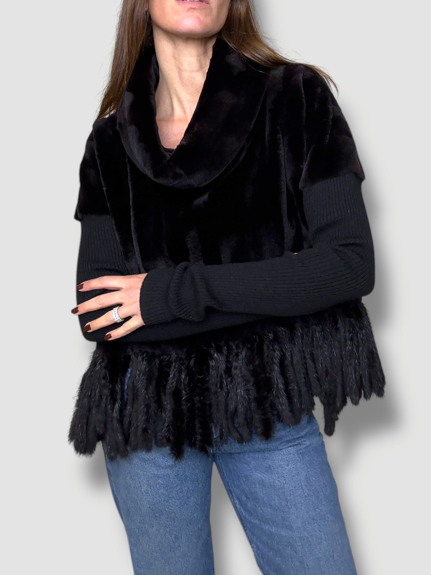 Gianfranco Ferre Fur Top