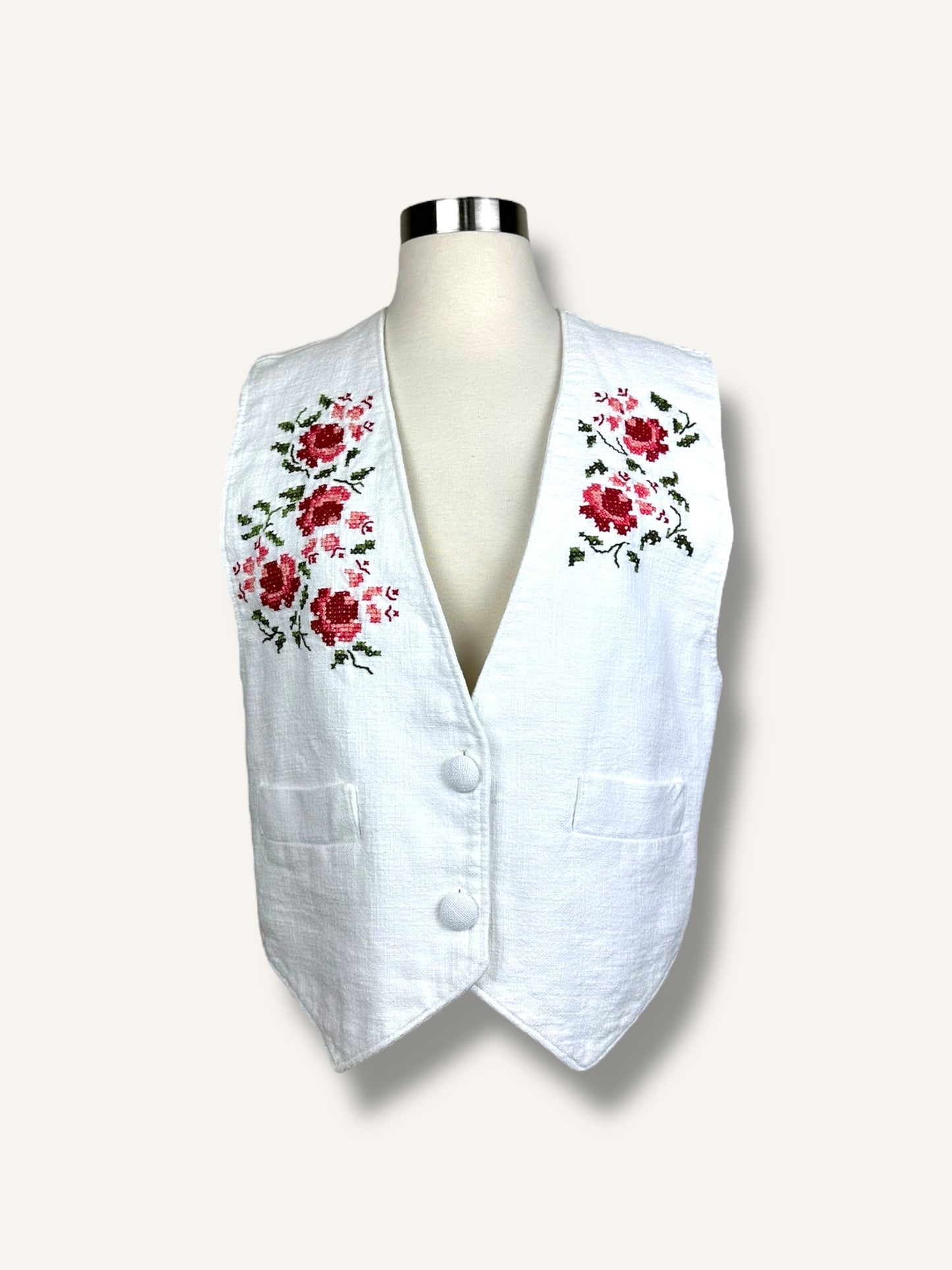 Embroidered Vest