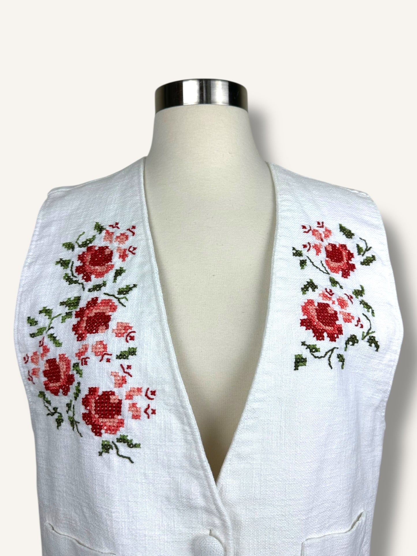 Embroidered Vest