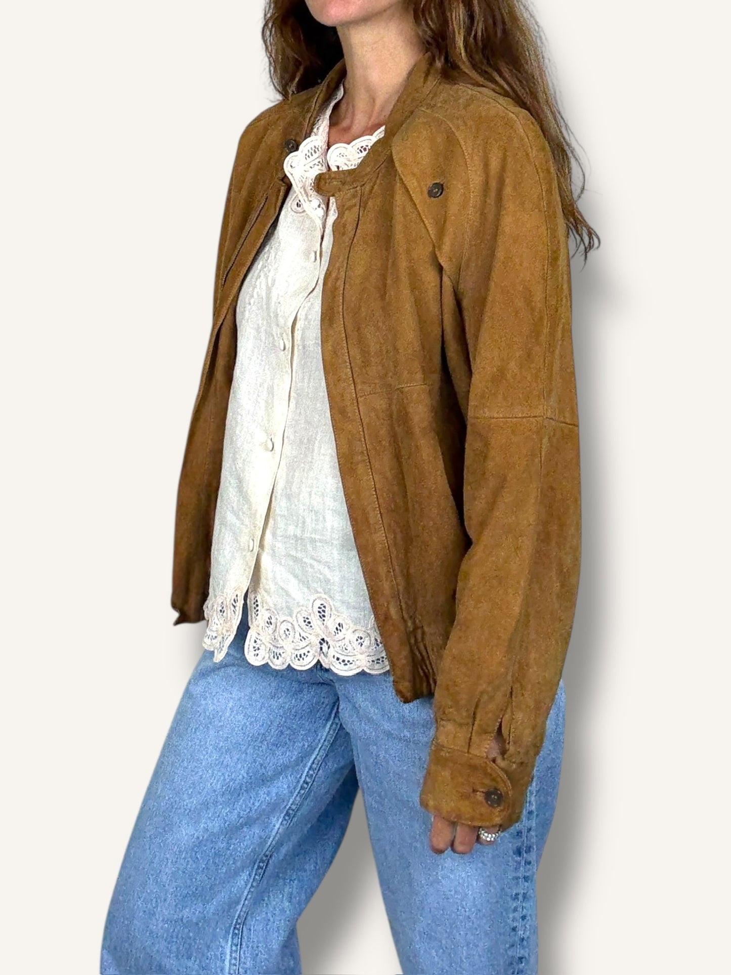 Suede Bomber