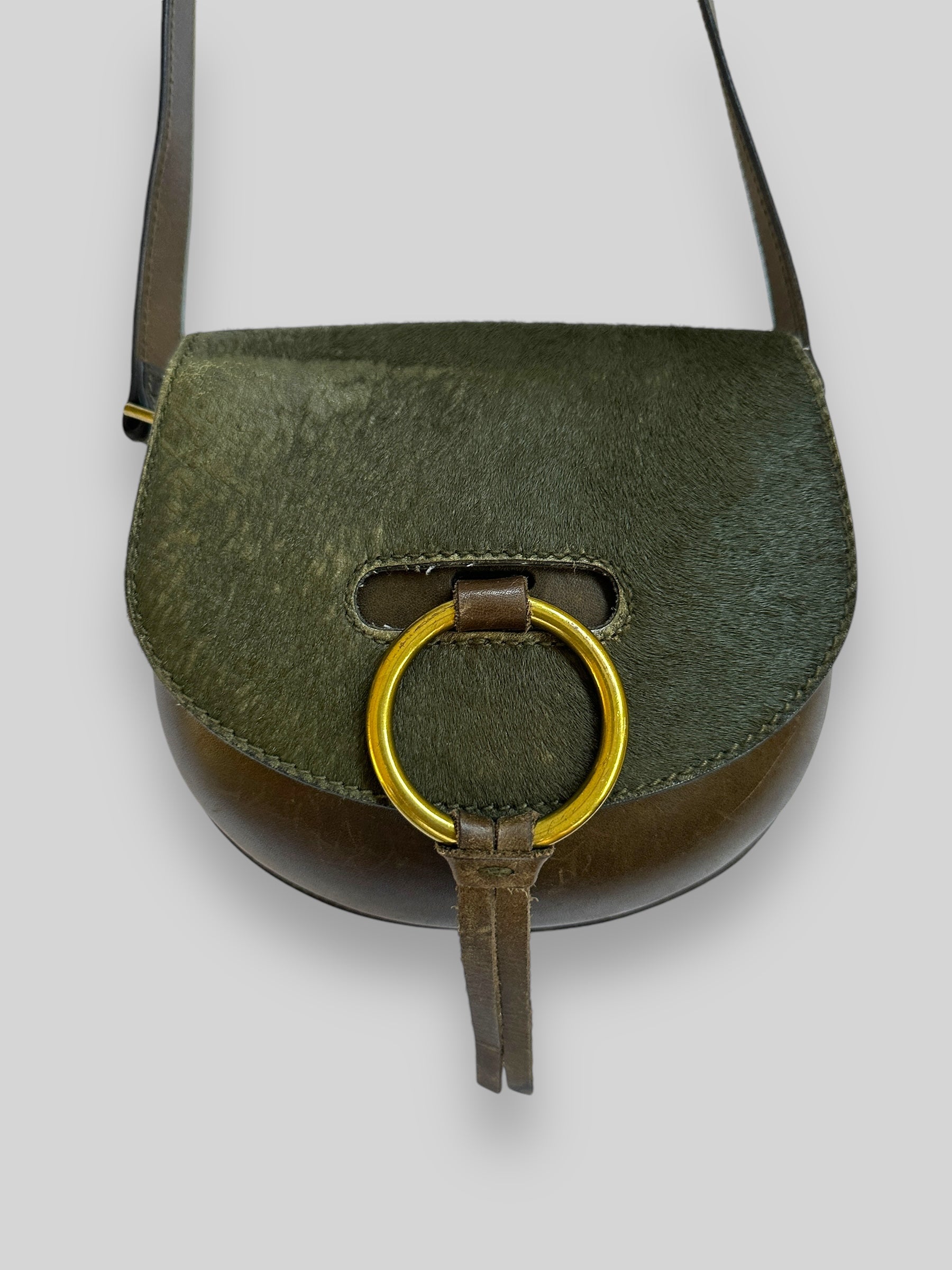 Olive top greeen crossbody