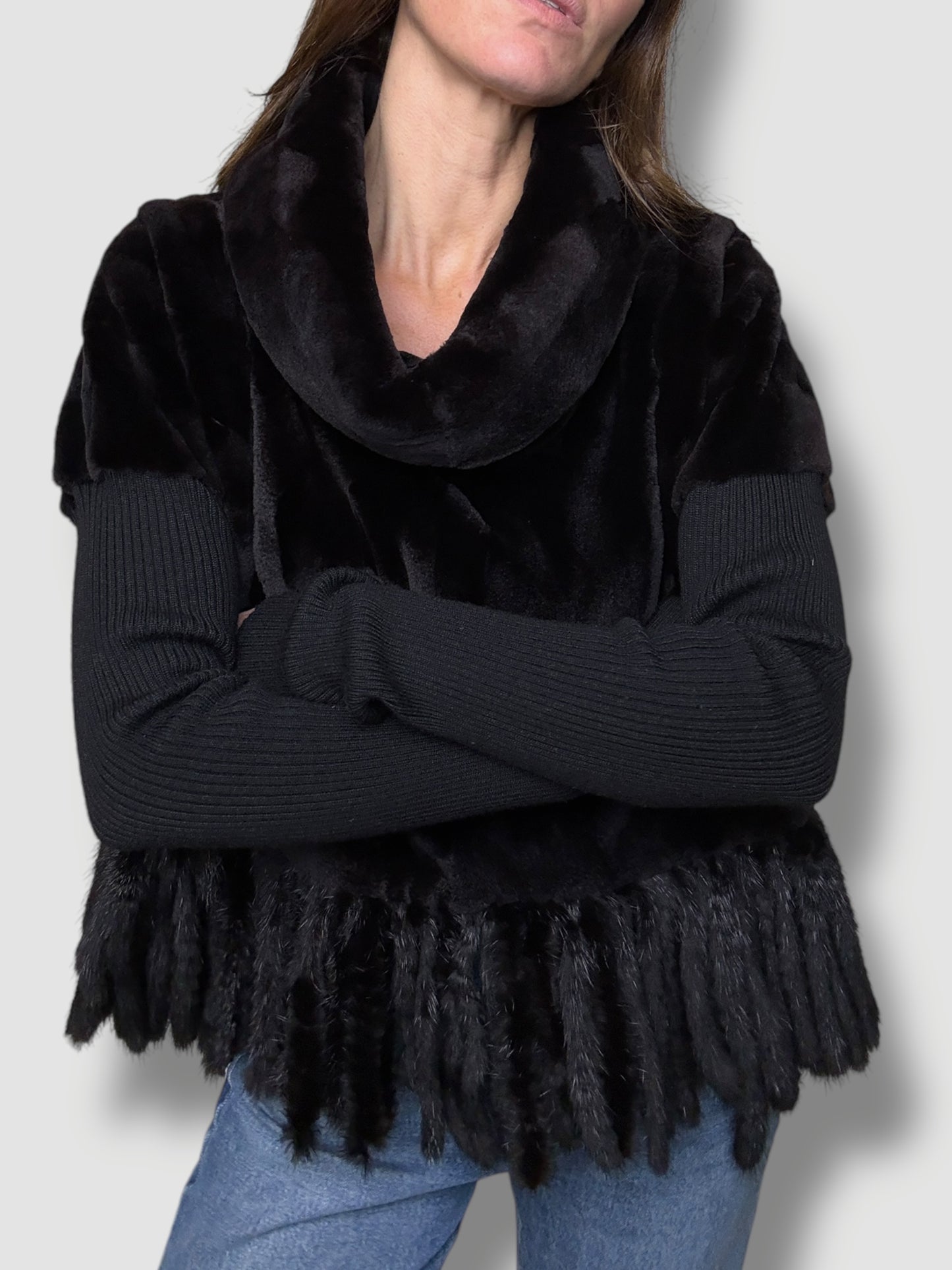Gianfranco Ferre Fur Top