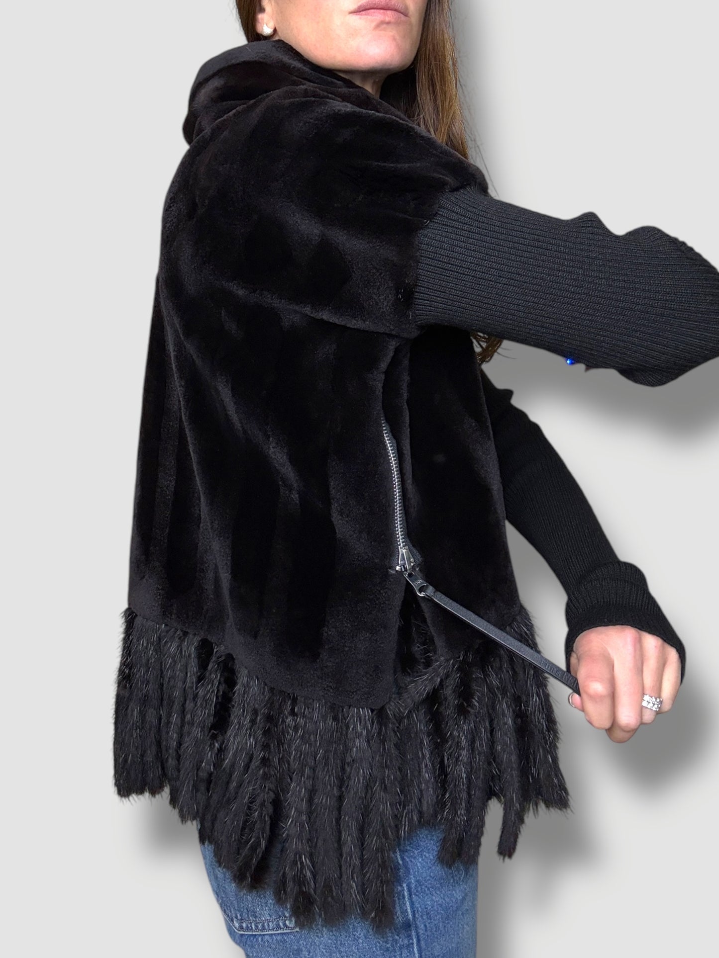 Gianfranco Ferre Fur Top