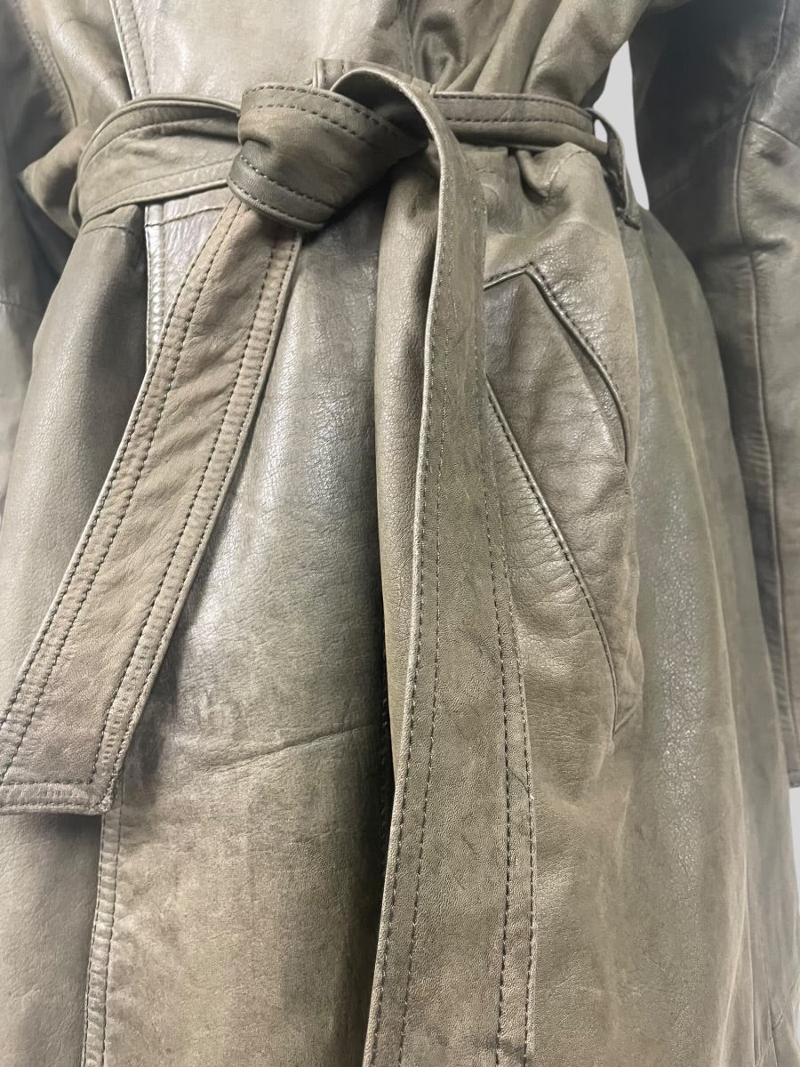 Leather Trench