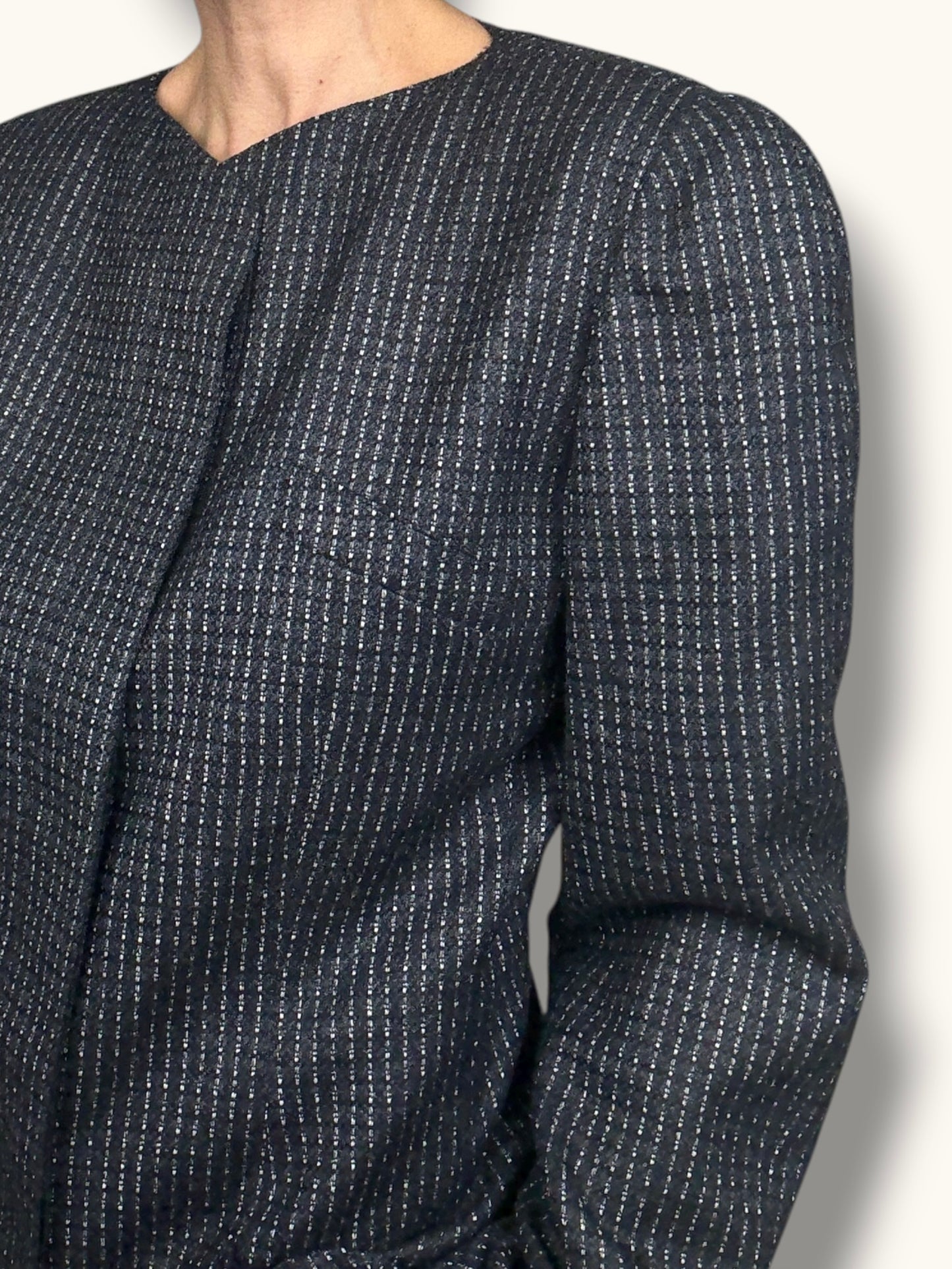 Krizia Pinstripe Blazer