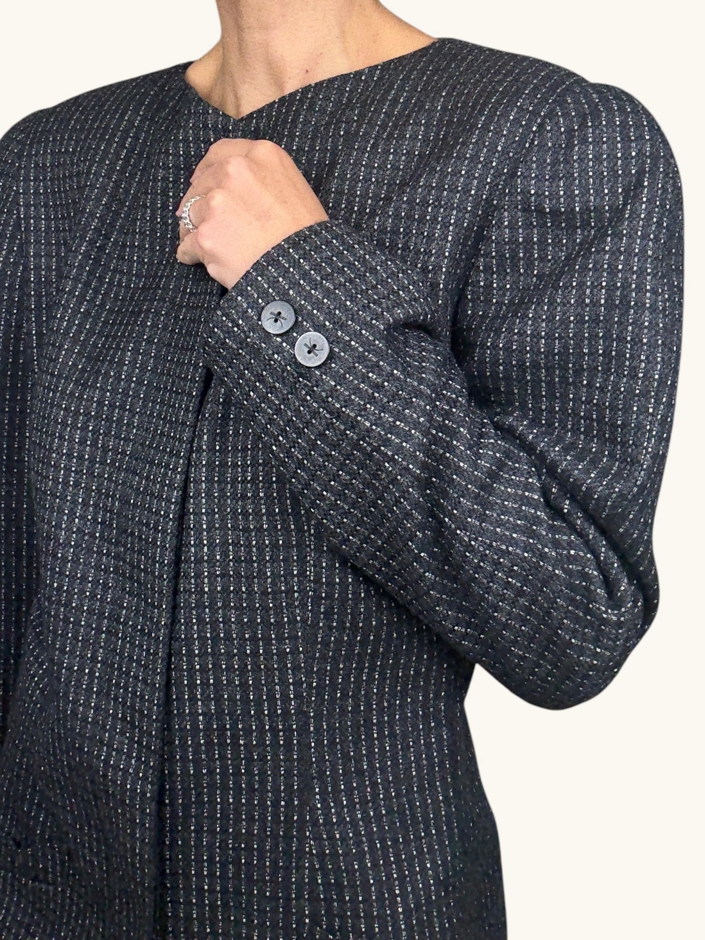 Krizia Pinstripe Blazer