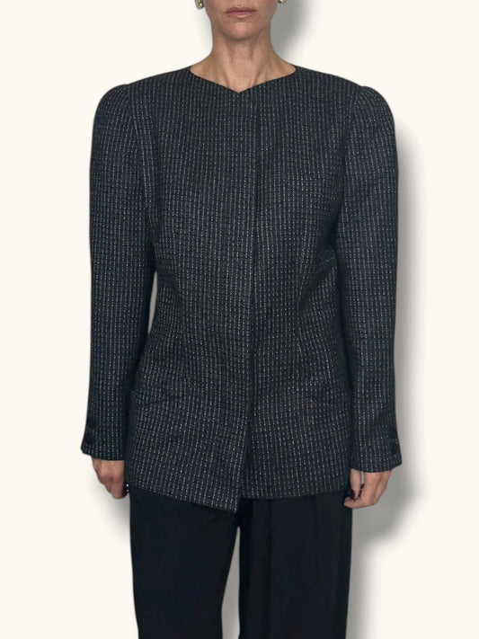 Krizia Pinstripe Blazer