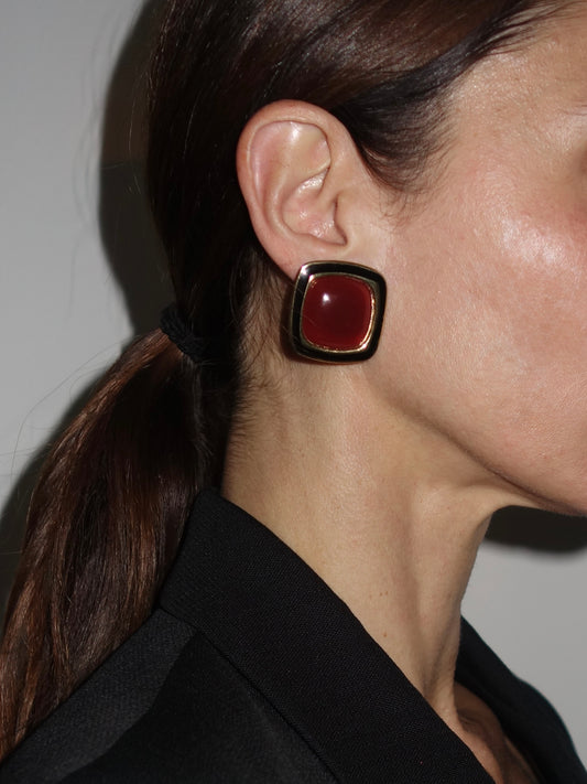 Garnet Earrings