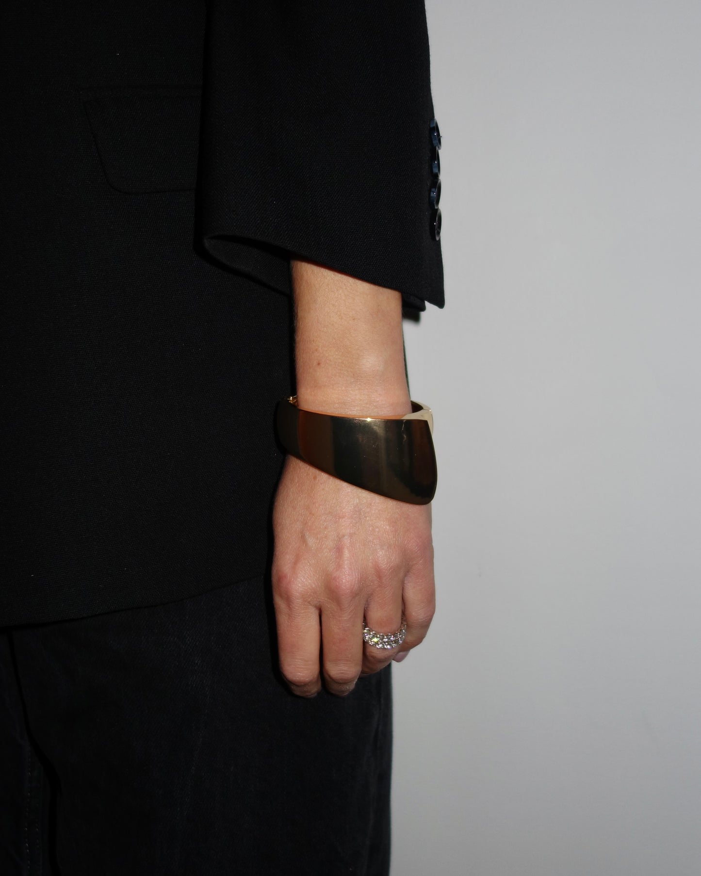 Gold cuff Bracelet