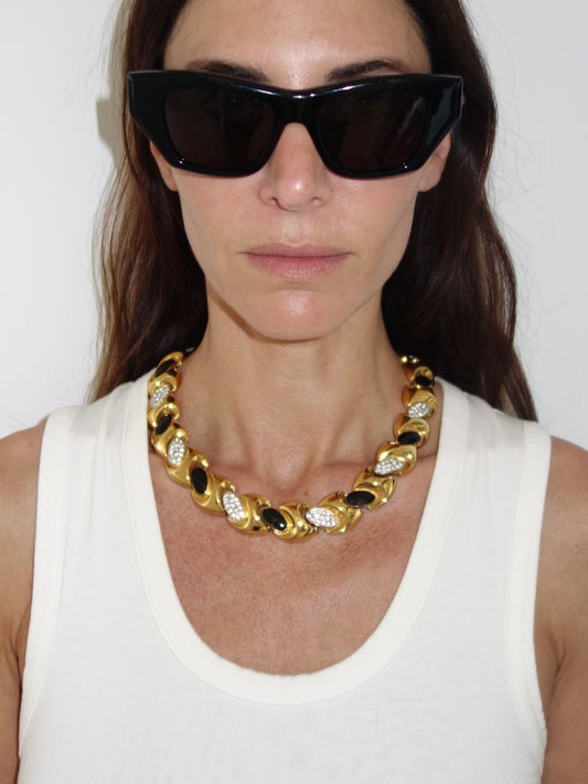 Statement Pavé Necklace