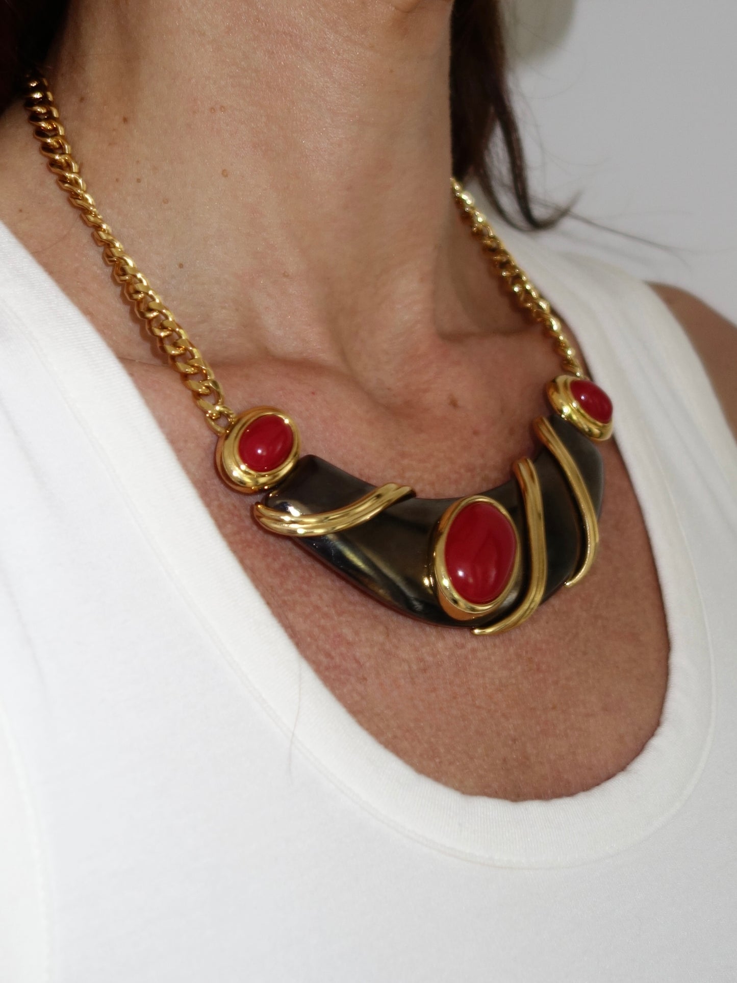 Monet Cabochon Necklace