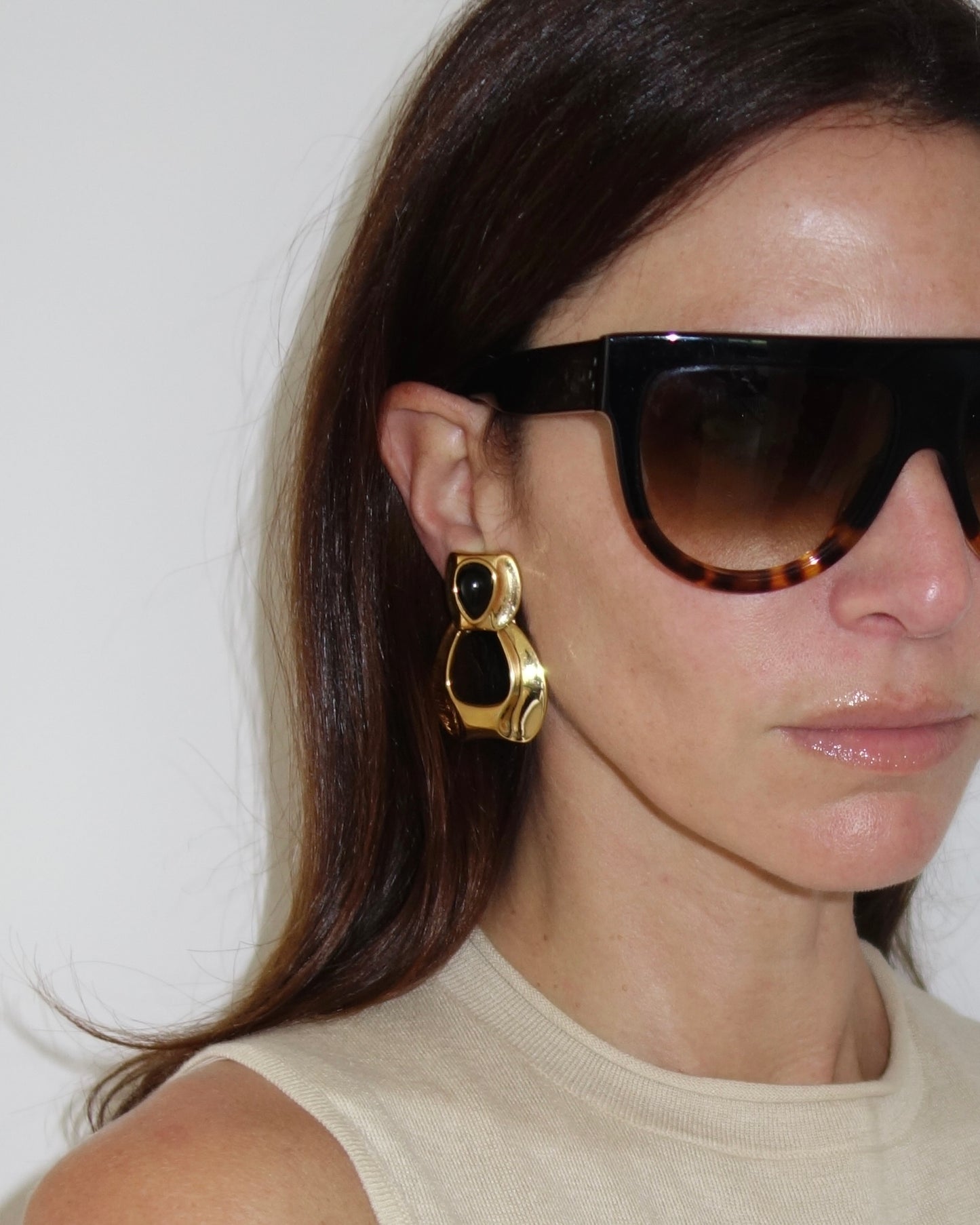 Givenchy Cabochon Earrings