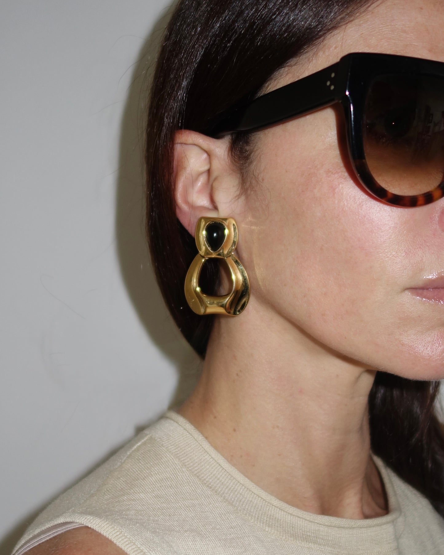 Givenchy Cabochon Earrings
