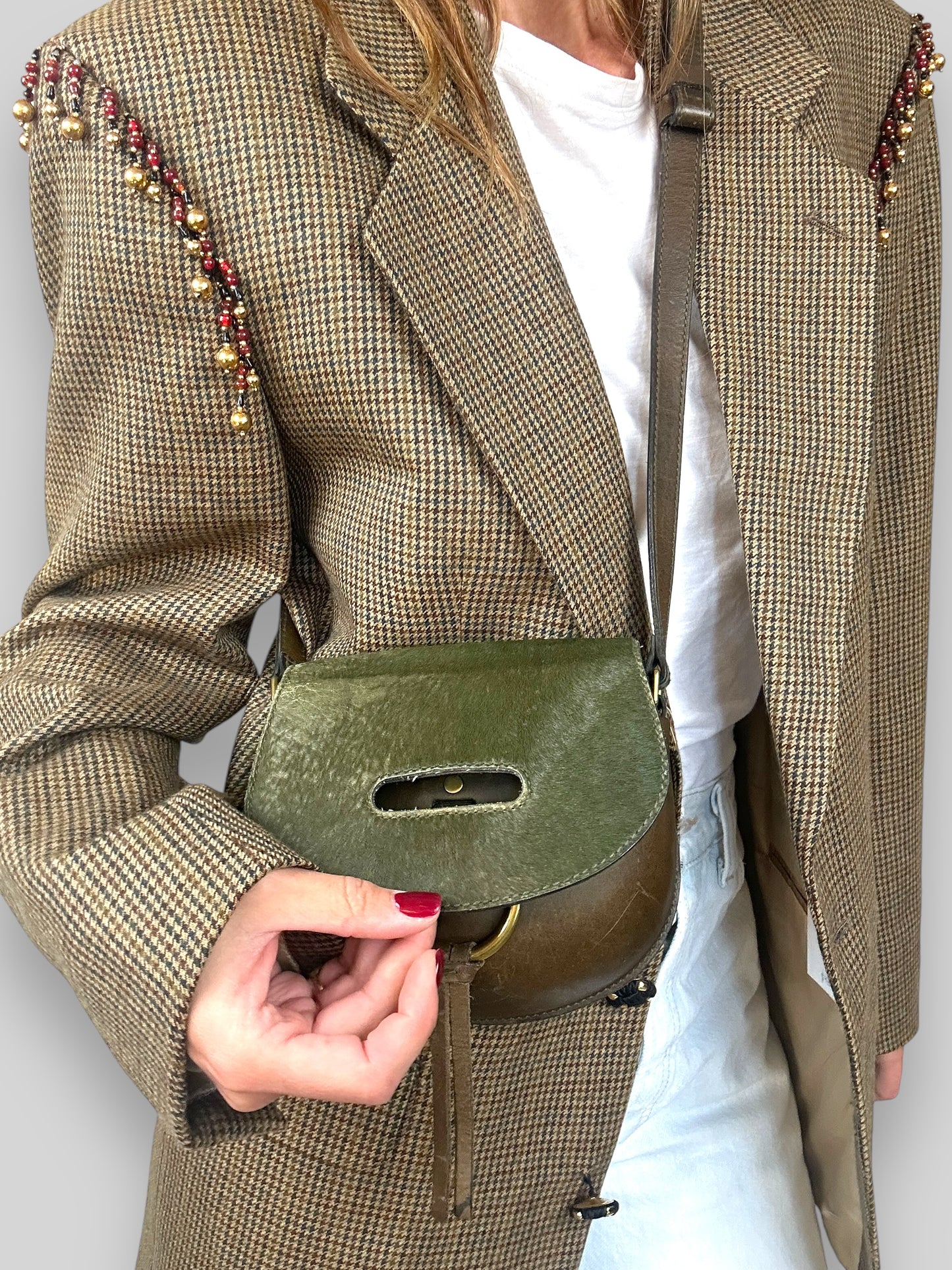 Olive green bag