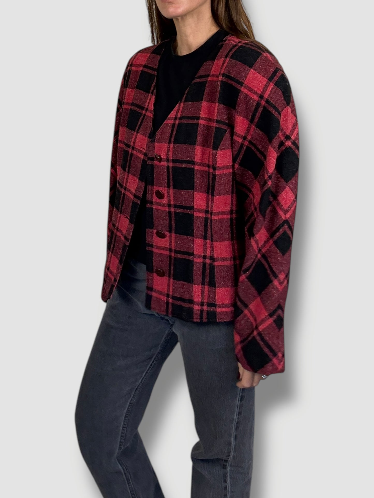 Plaid jacket