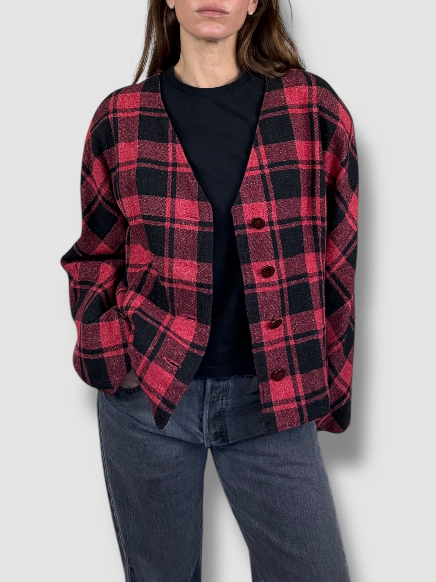 Plaid jacket