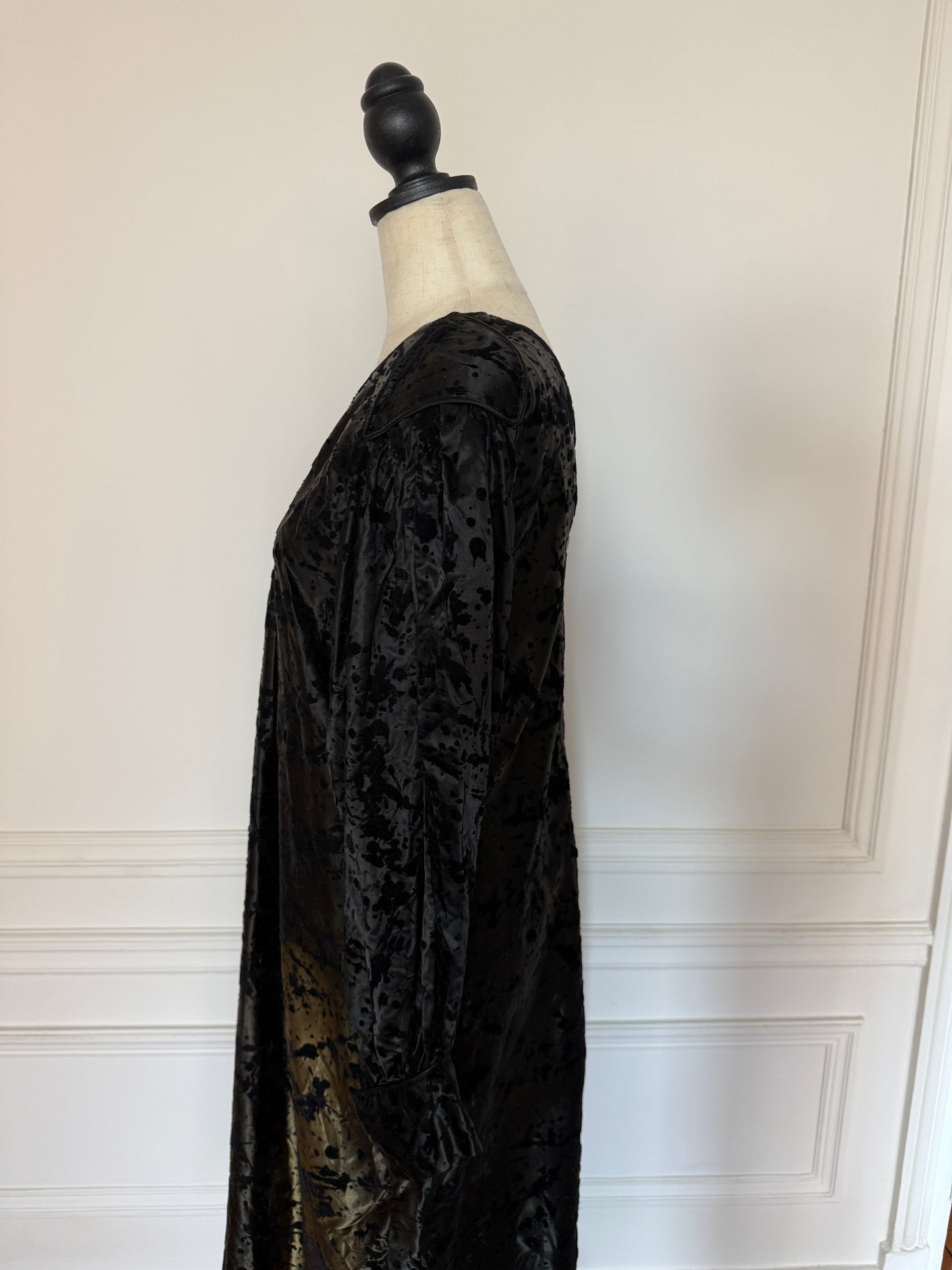 Devore Velvet Dress