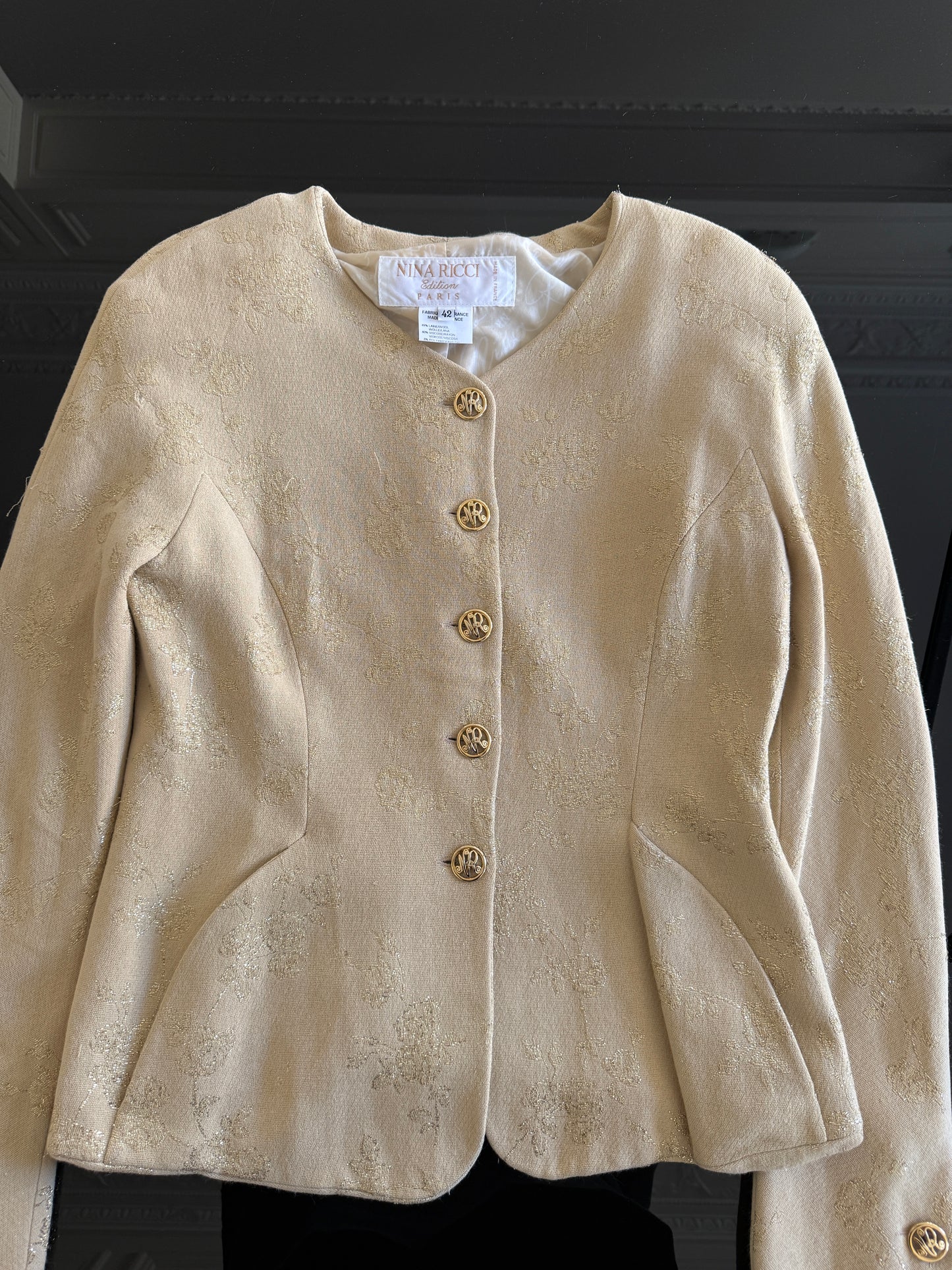 Nina Ricci Jacquard Jacket