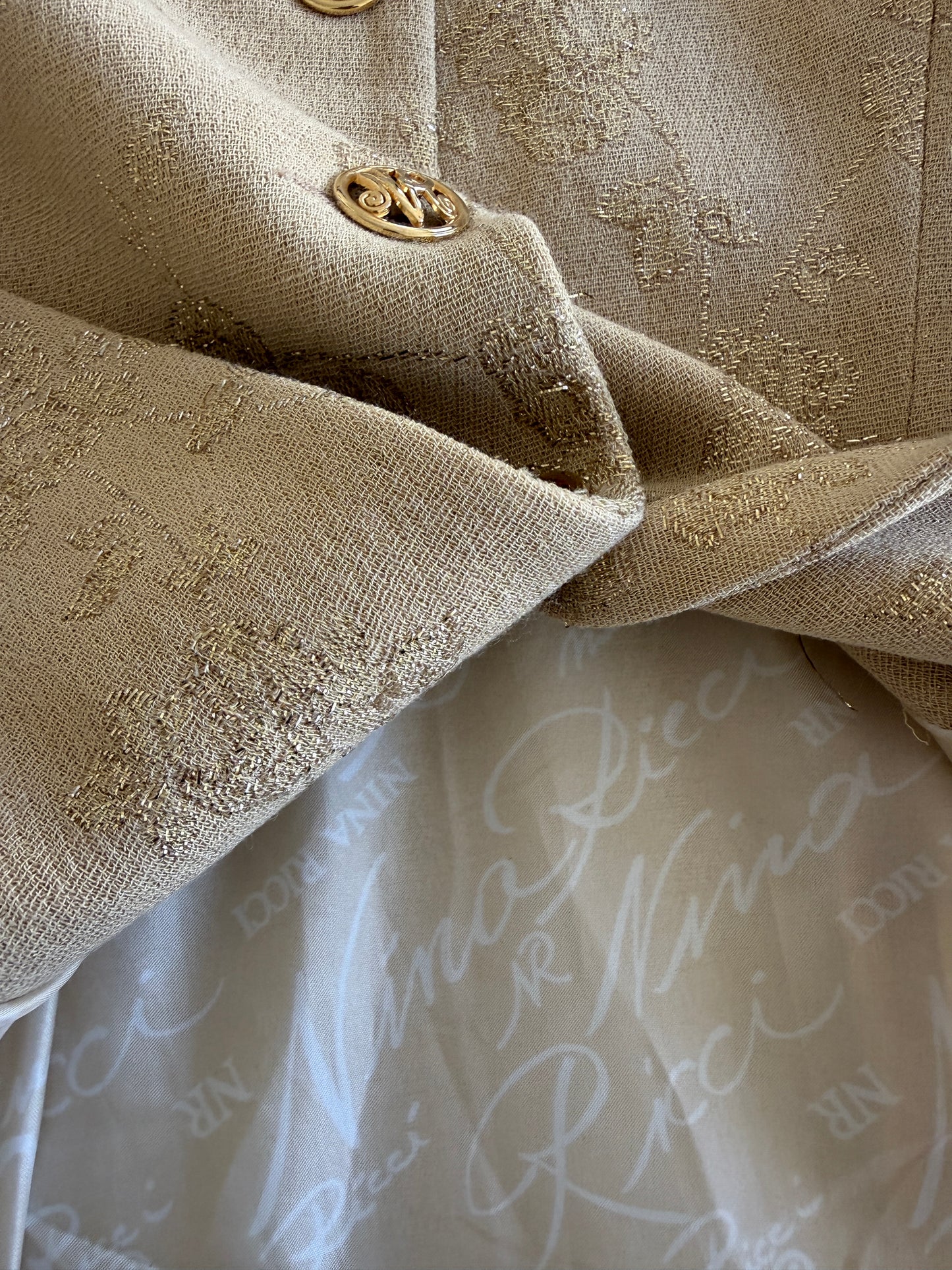 Nina Ricci Jacquard Jacket