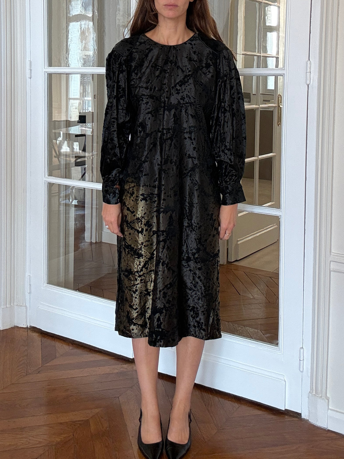 Devore Velvet Dress