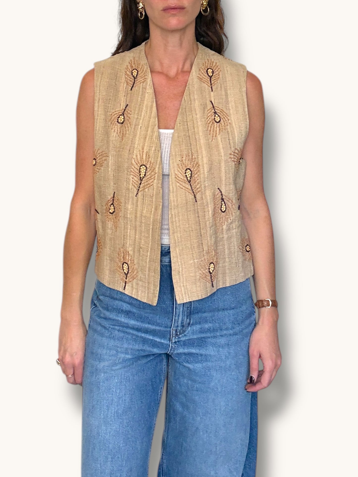Krizia Beaded Vest