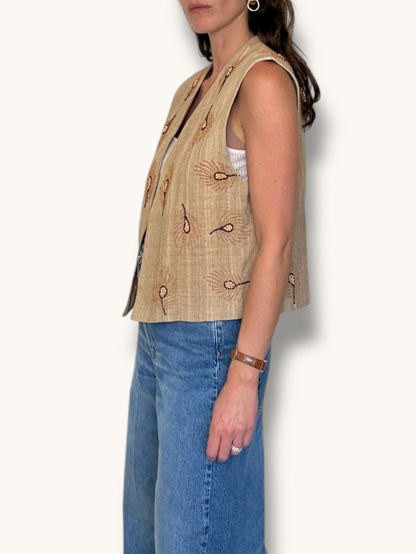 Krizia Beaded Vest