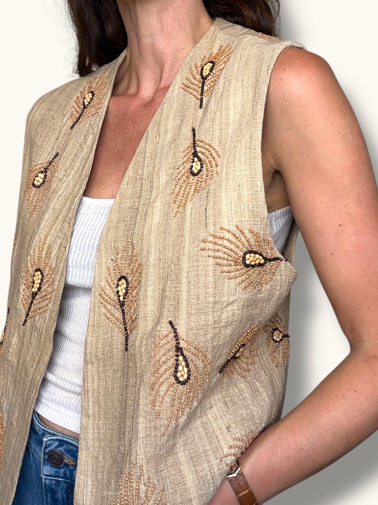 Krizia Beaded Vest