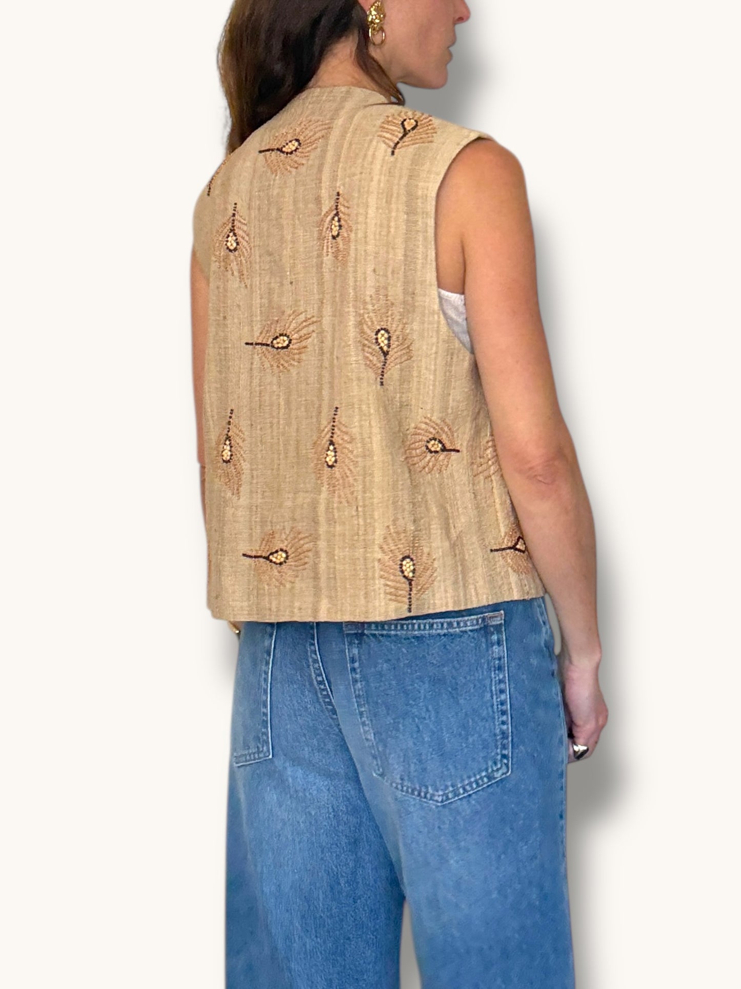 Krizia Beaded Vest