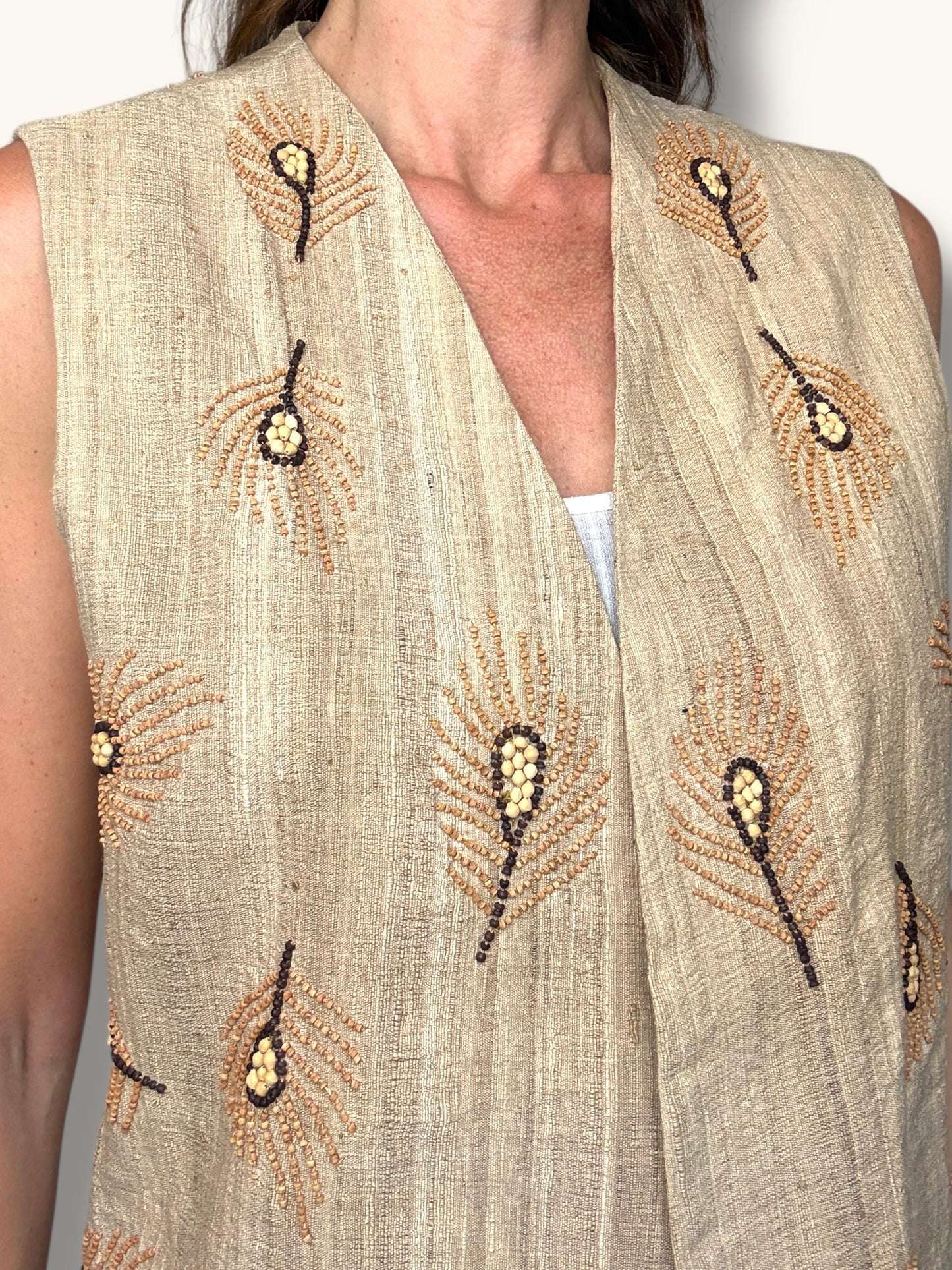 Krizia Beaded Vest