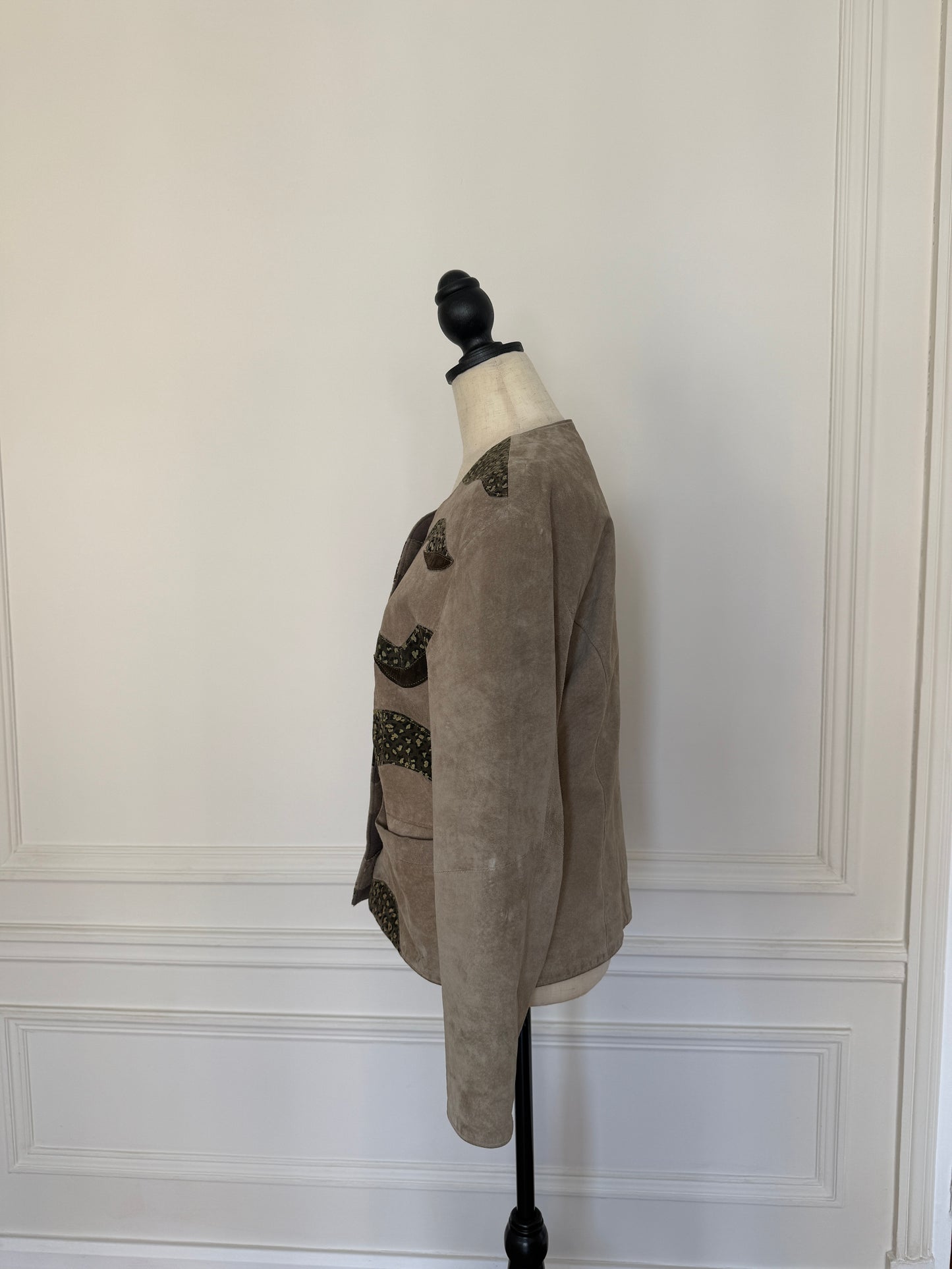 Taupe Suede Jacket
