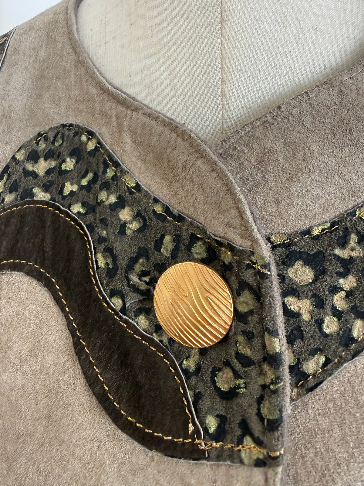 Taupe Suede Jacket