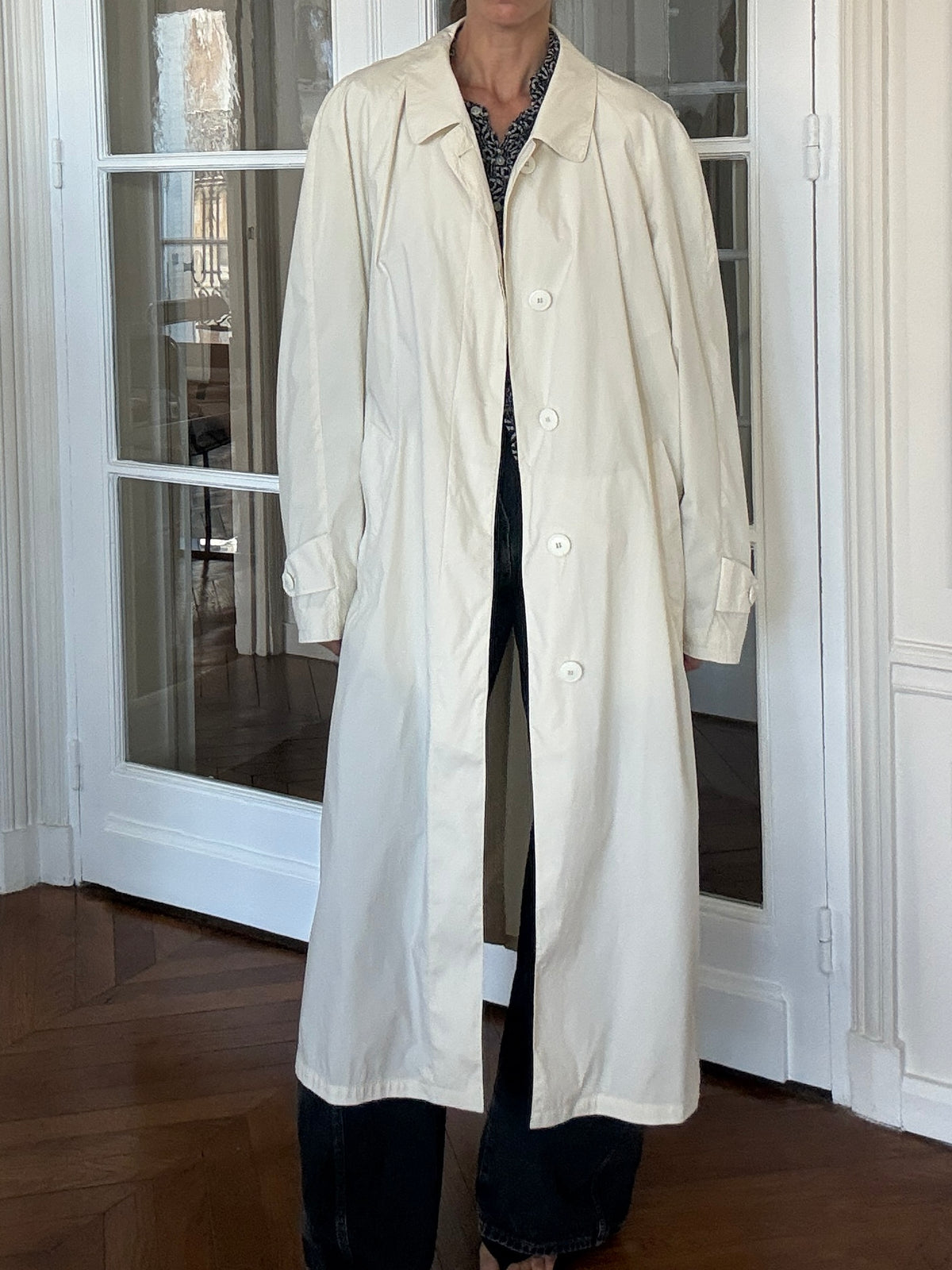 Ivory Lightweight Coat