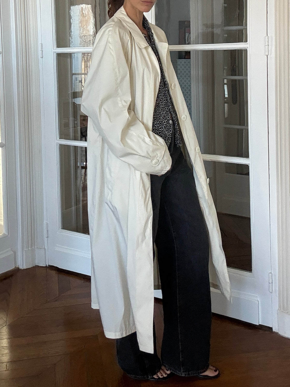 Ivory Lightweight Coat