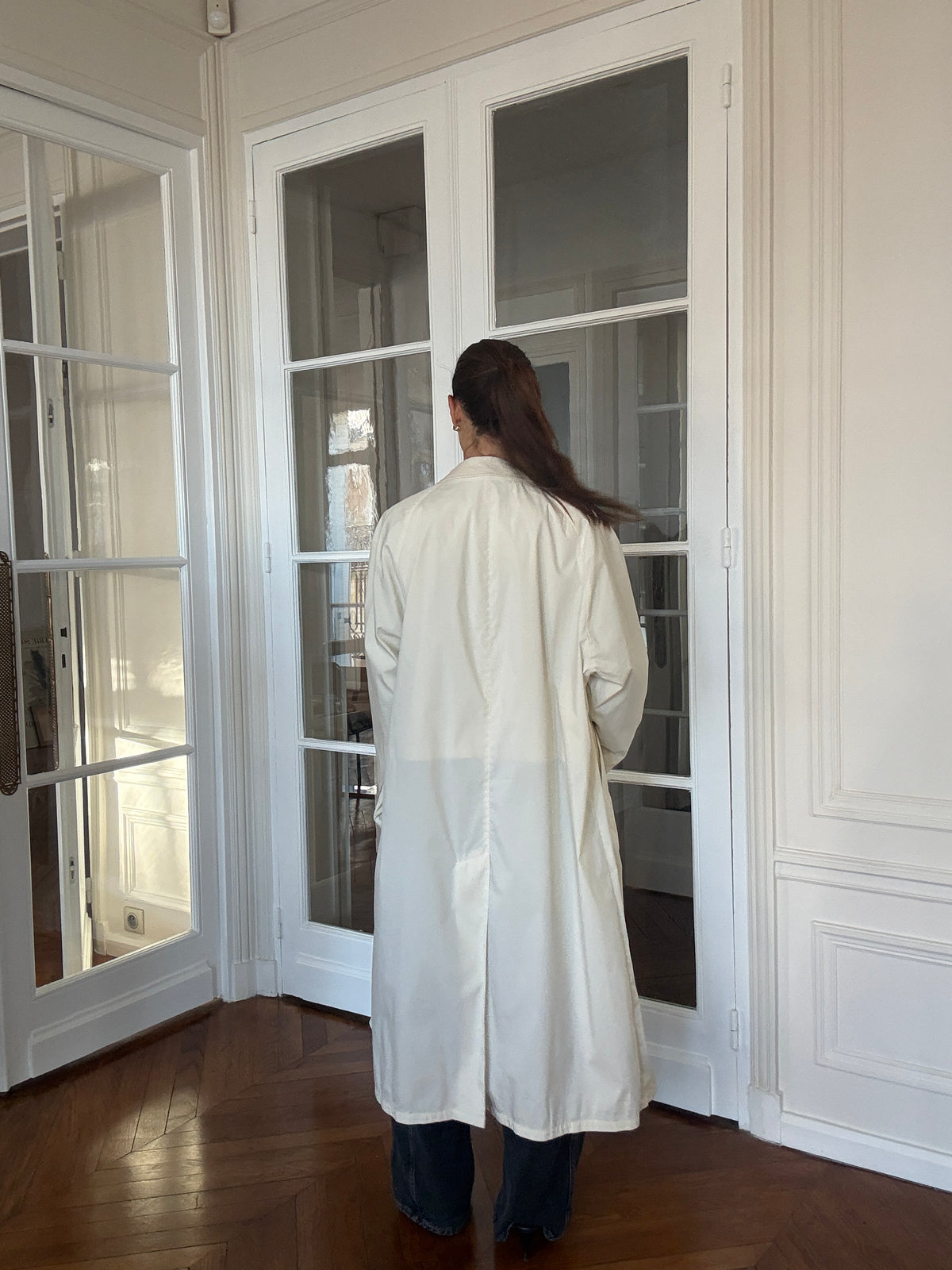 Ivory Lightweight Coat