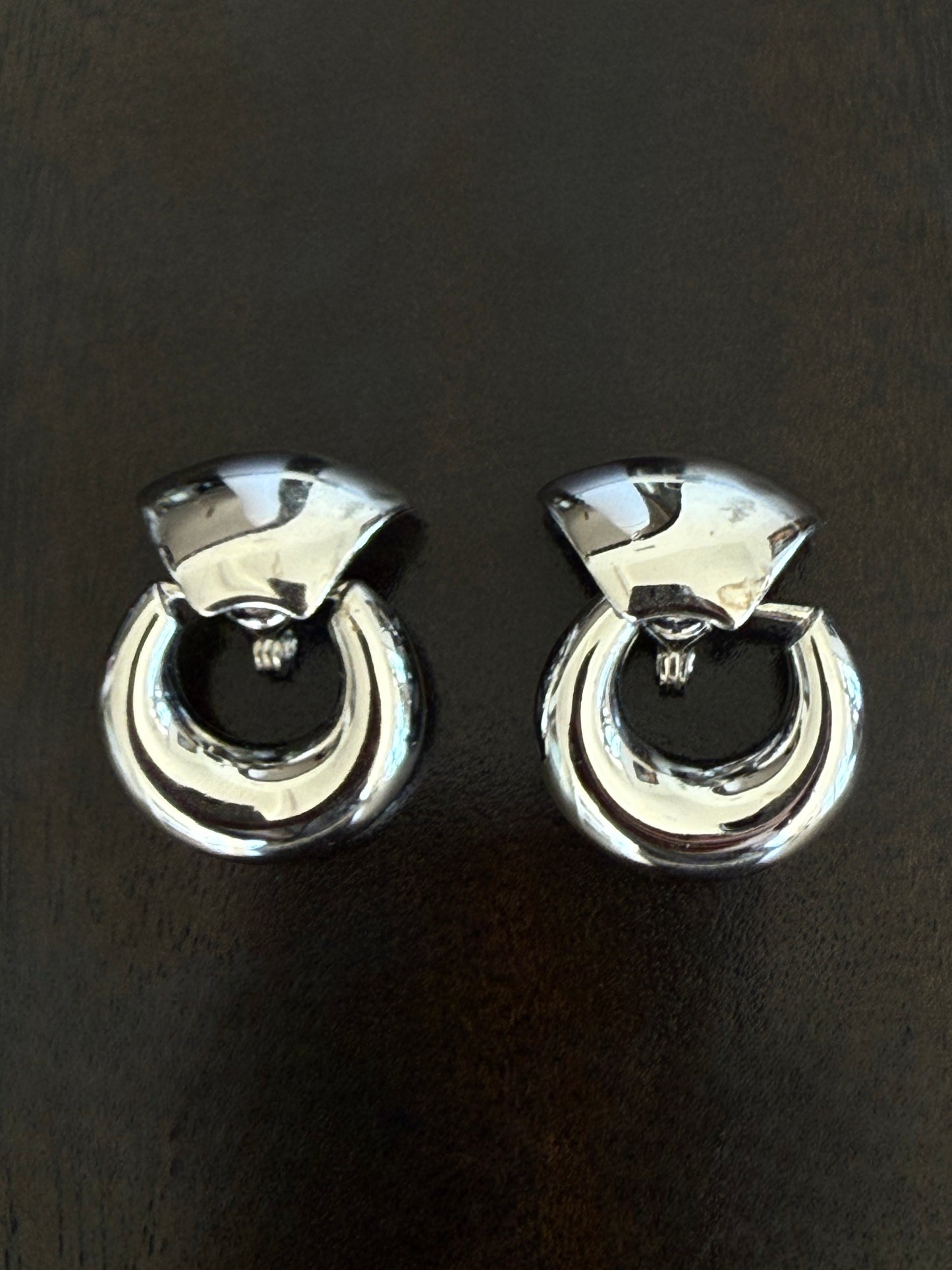 YSL Silver Earrings