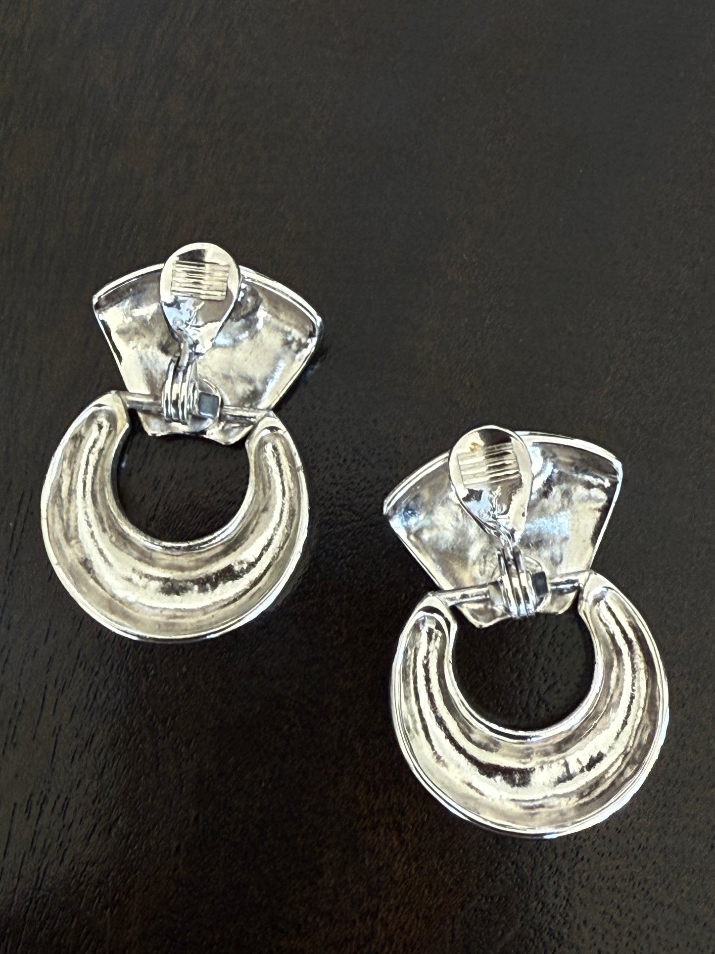 YSL Silver Earrings