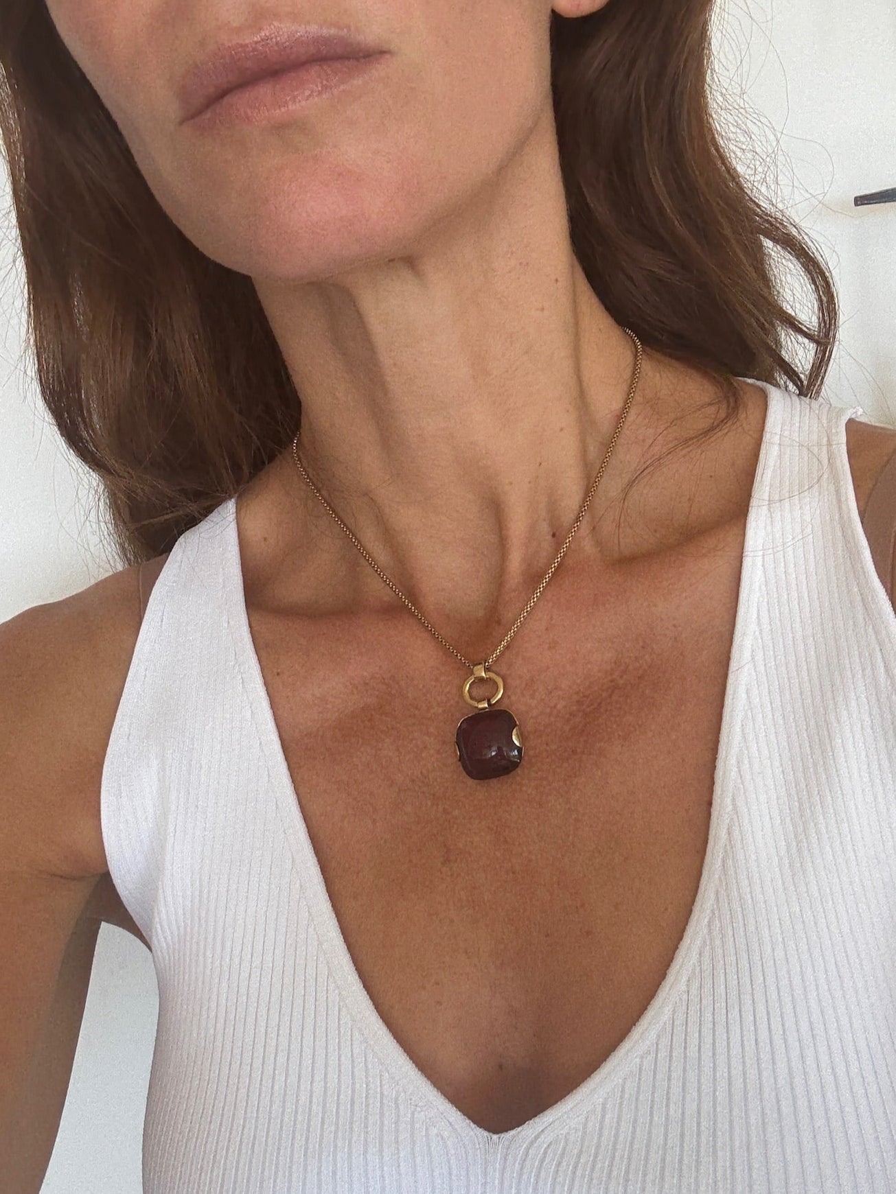 Monet Cabochon Necklace