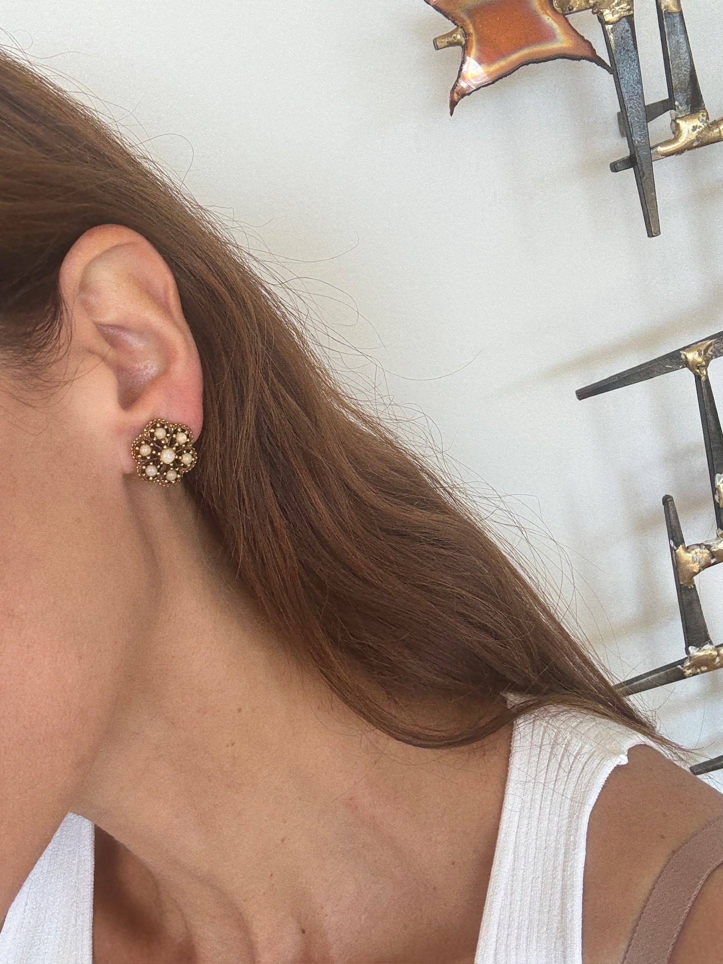 Mother of Pearl Earrings