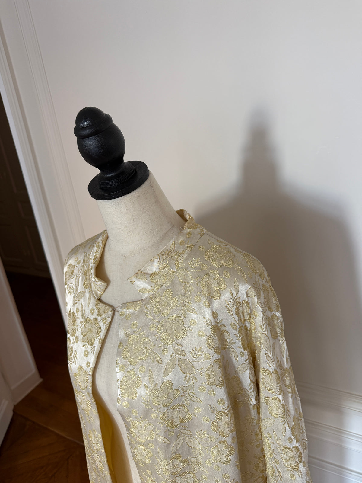 Brocade Evening Coat