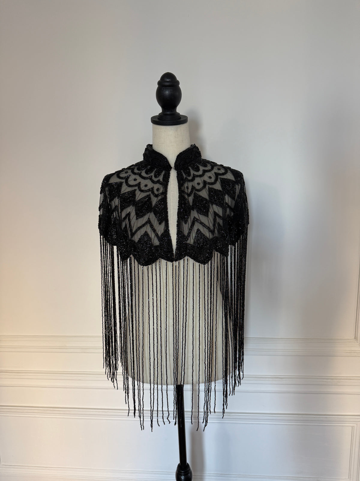Art Deco Beaded Cape