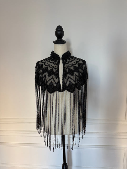 Art Deco Beaded Cape
