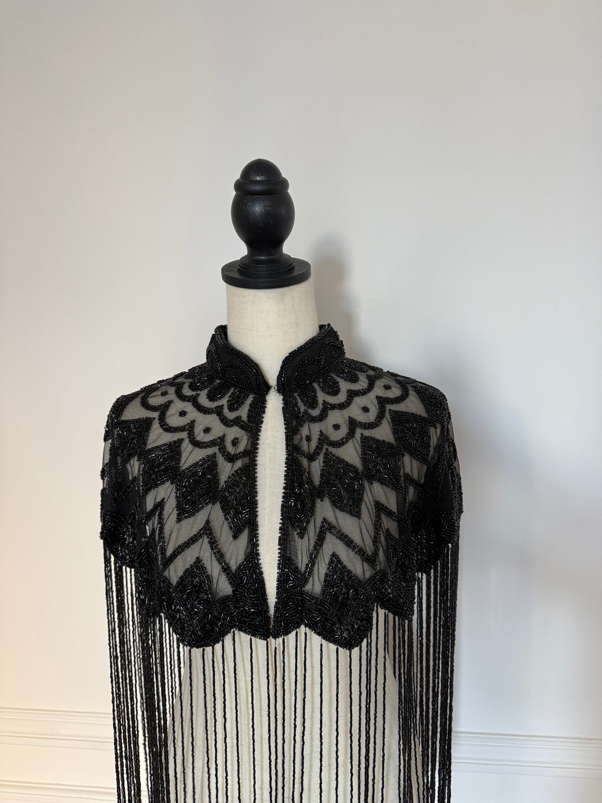 Art Deco Beaded Cape
