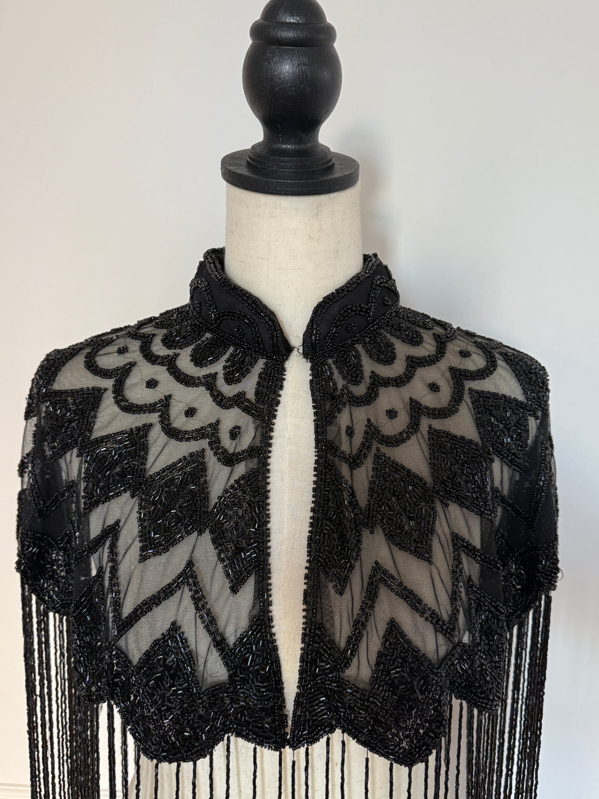 Art Deco Beaded Cape
