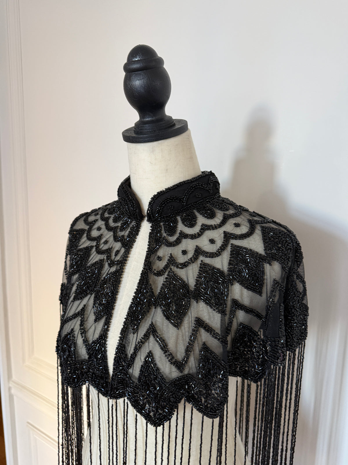 Art Deco Beaded Cape