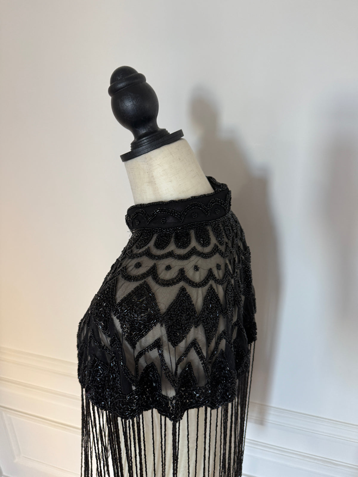 Art Deco Beaded Cape