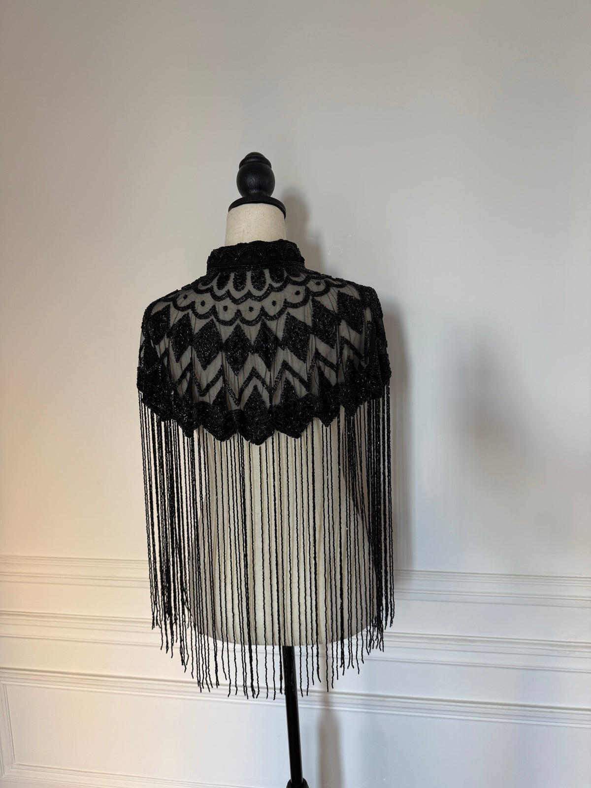 Art Deco Beaded Cape