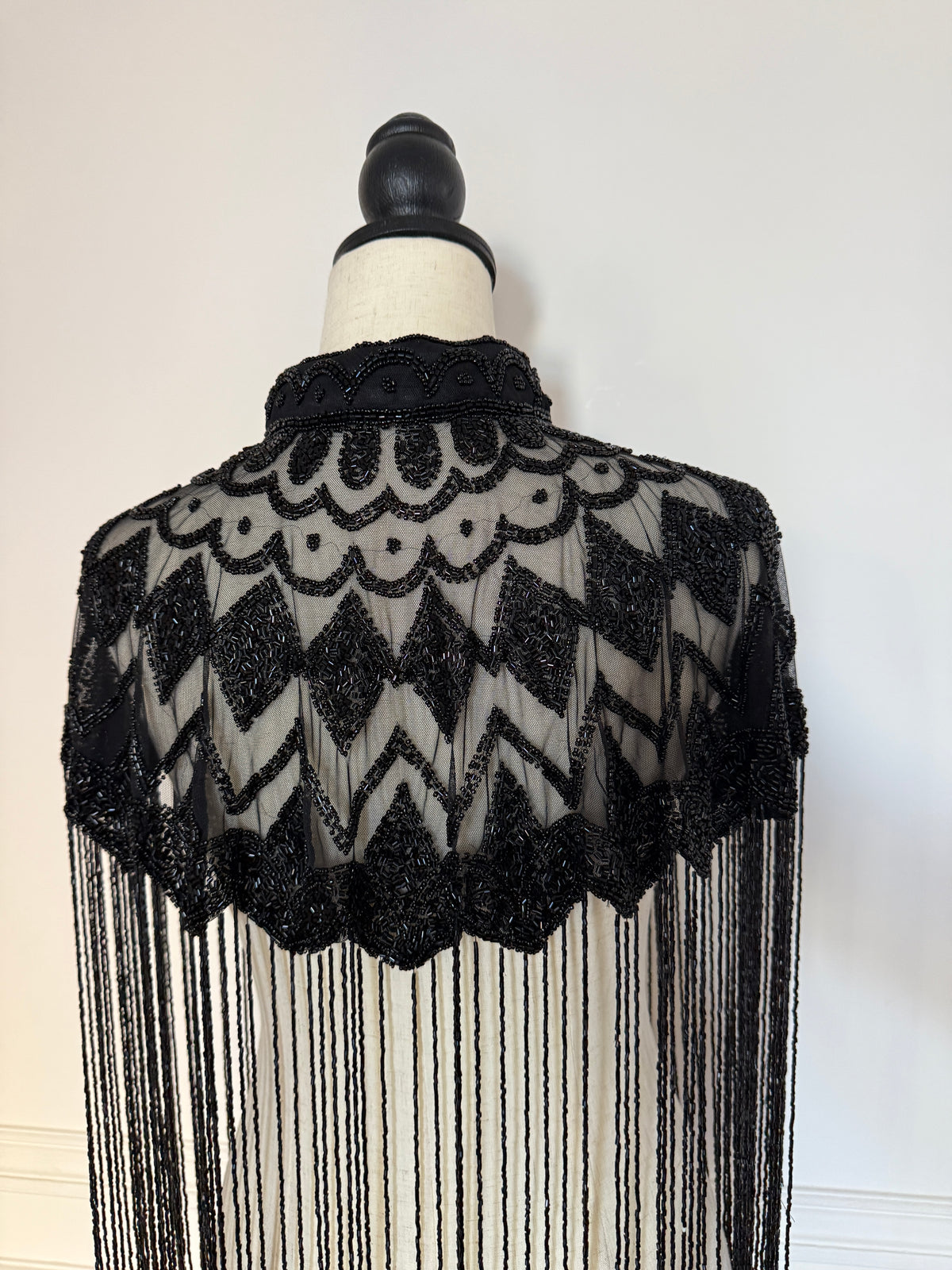 Art Deco Beaded Cape