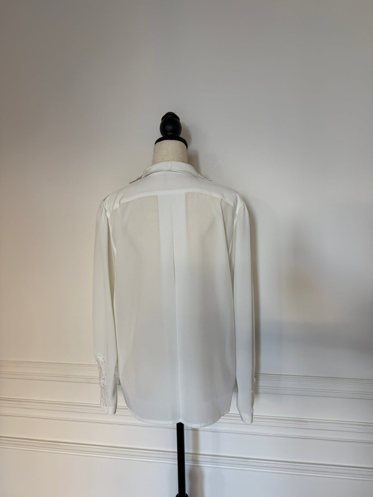 Lace Silk Blouse