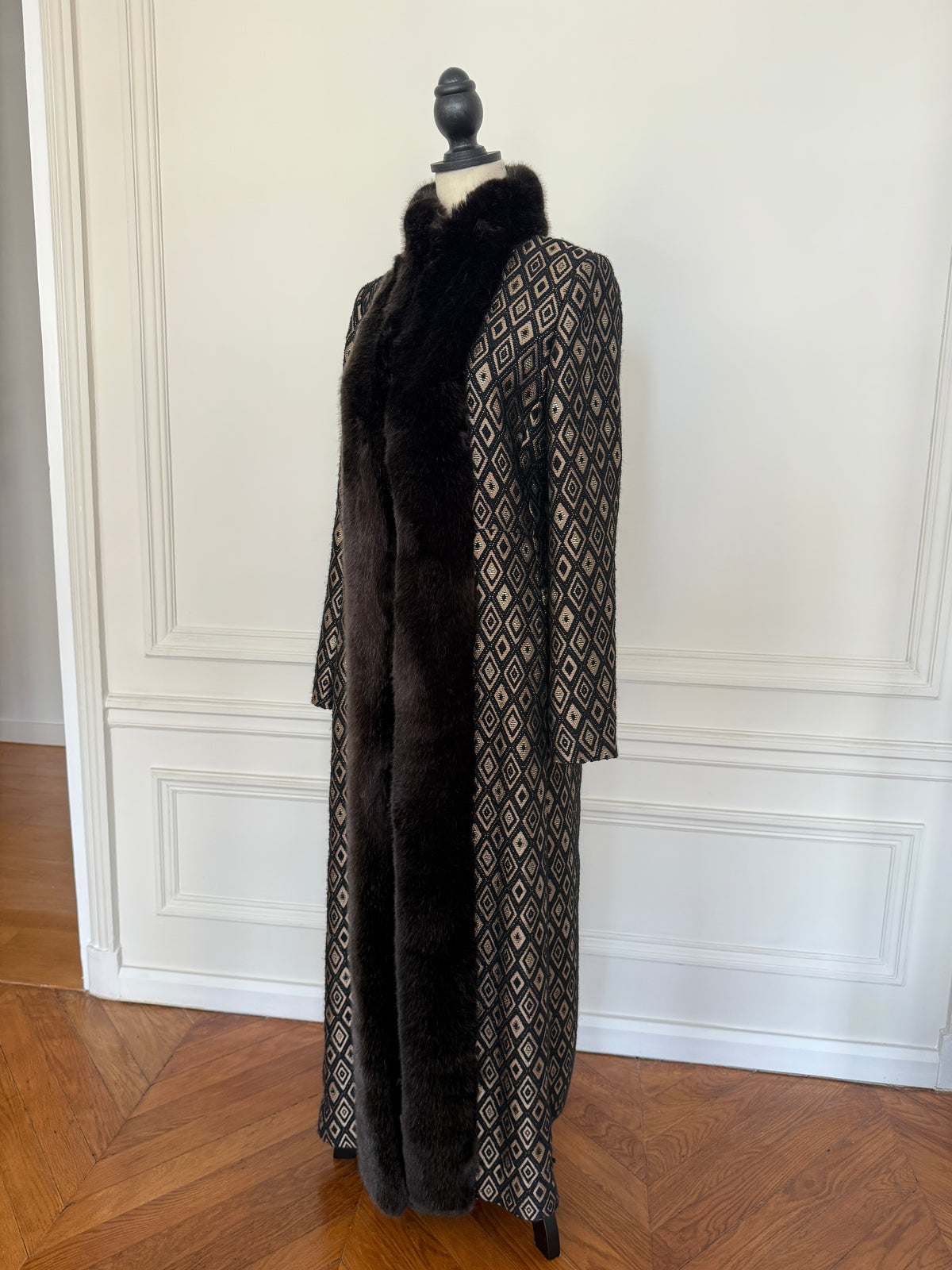 Evening Brocade Coat