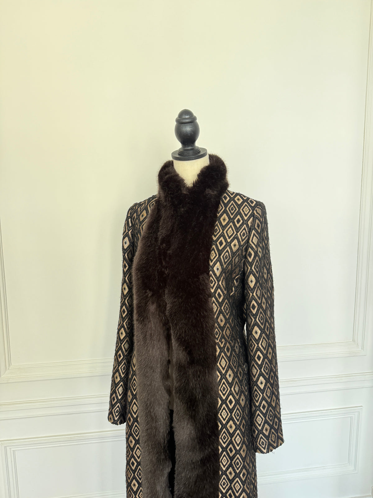 Evening Brocade Coat